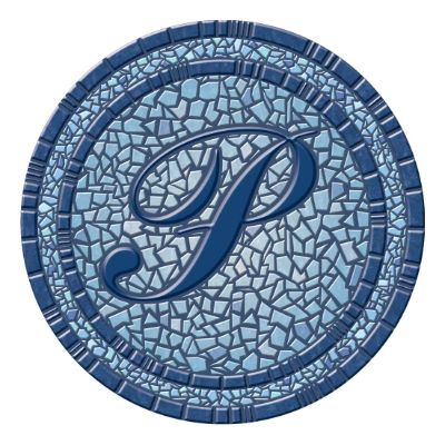 Monogrammed Pool Mat Frontgate