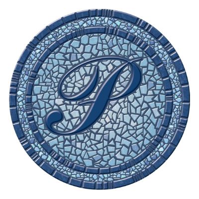 Monogrammed Pool Mat Frontgate