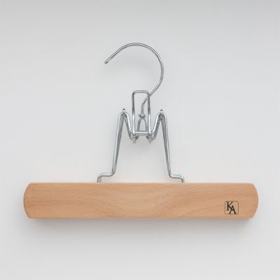 Clamp Trouser Hanger for Men : Luxury Wooden Hangers