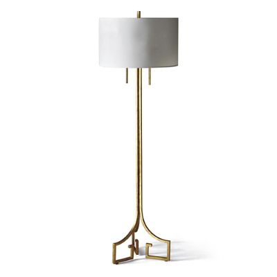 Greek Key Floor Lamp | Frontgate