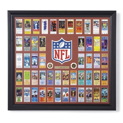 NFL 2022 Super Bowl Champions Ticket Frames 