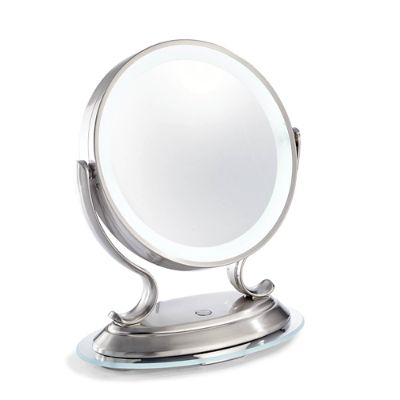Details about   Magnifying Dual-Sided Vanity Mirror free standing with Base for Jewelry  