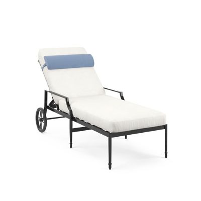 chaise lounge headrest pillow