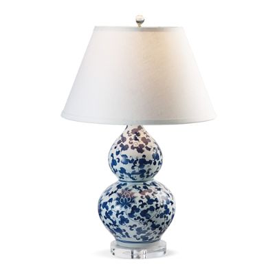 Blue and White Double Gourd Lamp | Frontgate