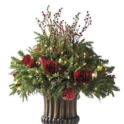 Jolly Holiday Cordless Urn Filler Frontgate