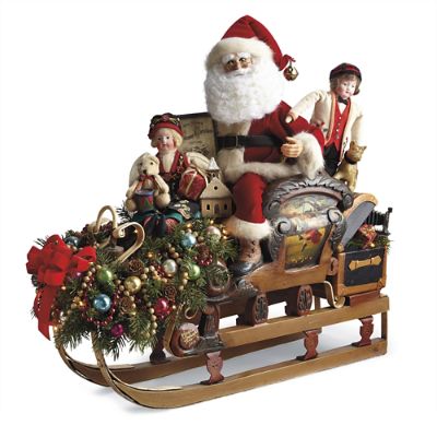 Karen Didion One-of-a-Kind Christmas Treasures Sleigh | Frontgate