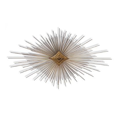 Sunburst Wall Art by Copper Art for Indoor & Outdoor Decor with