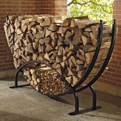Details about   30" Indoor/Outdoor Firewood Log Rack Fireplace Storage Holder With Tools 2 Floor 