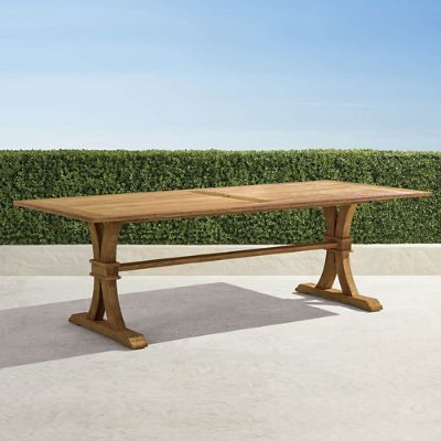 Frontgate teak outlet bench