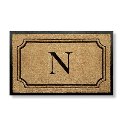 Pembrook Monogrammed Door Mat