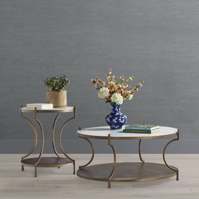 Amara Round Coffee Side Tables