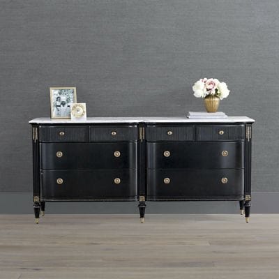 black marble top dresser French Dresser Marble Top