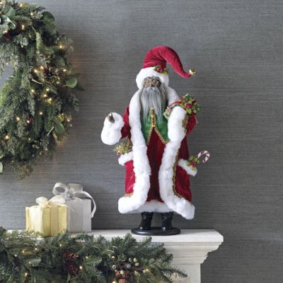 Christmas Morning Mr. & Mrs. Claus Collection with Embroidery