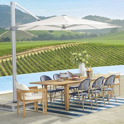 best patio umbrella led Best Choice Products 10' Solar LED Lighted Patio Umbrella with Tilt Adjustment, Light Blue
