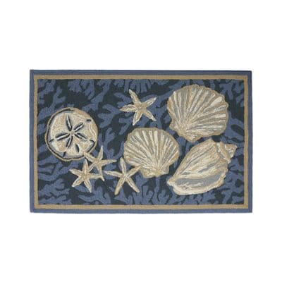 ★完売★SEA SHELL MAT Seashell Doormat - Balta Rugs