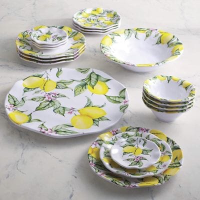 Amalfi Bloom Melamine Dinnerware | Frontgate