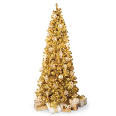 7 1 2 H Champagne Gold Christmas Tree Frontgate