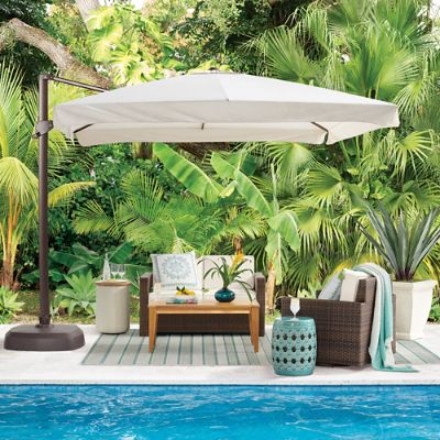 ebay outdoor patio umbrella Heavy-Duty 9FT Outdoor Patio Umbrella Large Market Table Umbrella for Pool  Area