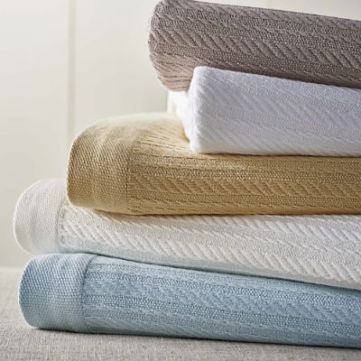 Heavy egyptian cotton blanket sale