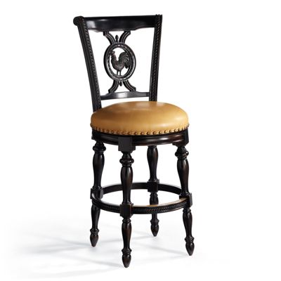 Provencal Rooster Bar Stool 30 H Seat, Rooster Counter Stools