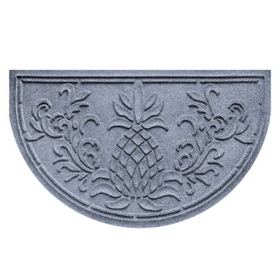 Water & Dirt Shield Pineapple Door Mat with Nonslip Backing & Moisture Resistance
