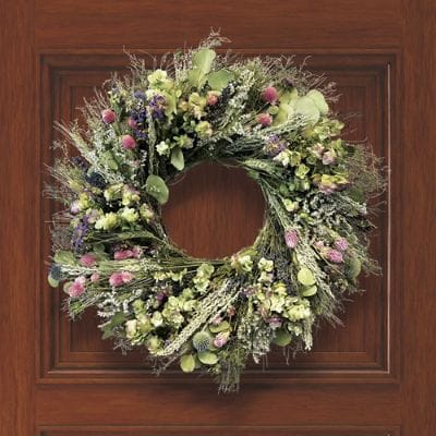 Sweet Annie Eucalyptus Mixed Wreath & American-Grown Botanicals Handcrafted Decor