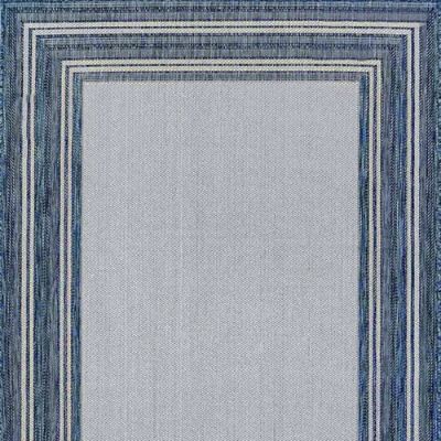 Tanner Indoor/Outdoor Rug- Navy, 6' 6" x 9' 4"
