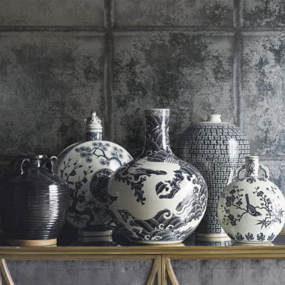 Black Ming Ceramic Collection | Frontgate