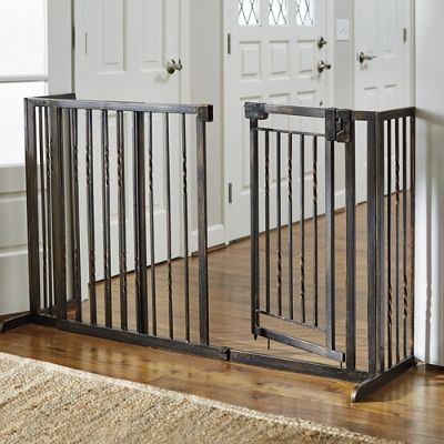 Outdoor dog gate with door best sale