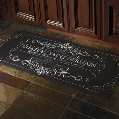 Cushioned Wine Bistro Kitchen Mat Frontgate