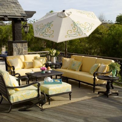 frontgate xlarge patio umbrella 15ft Extra Large Outdoor with Solar Lights & Base, Navy Enjoy expansive shade and optimal sun protection housed in a compelling architectural design 7-1/2' Round Outdoor Market Umbrella