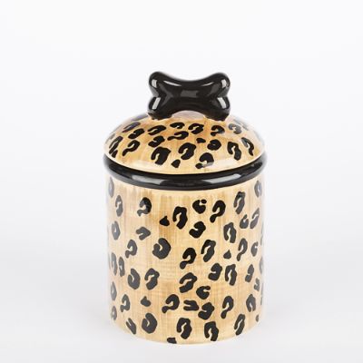 Leopard Dog Bowl Collection | Frontgate