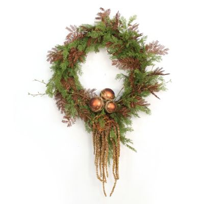 Burnished Bronze Wreath | Frontgate