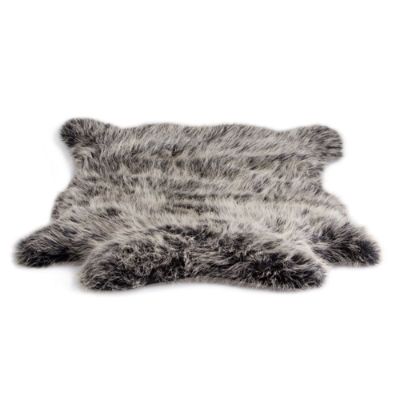 Hide Shaped Faux Fur Dog Bed | Frontgate