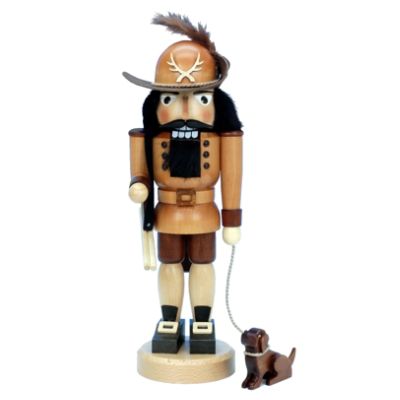 Forest Ranger with Dog Nutcracker Frontgate