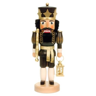 King with Black and Gold Nutcracker Frontgate