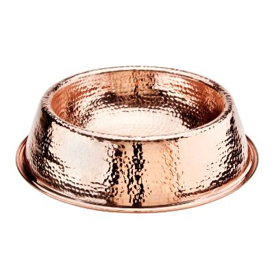 Solid Copper Pet Bowl Frontgate