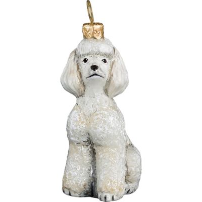 mini poodle ornament