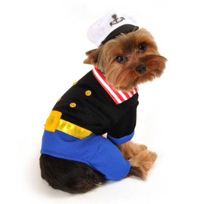 Sailorman's Dog Costume Frontgate
