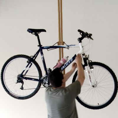 Oakrak Floor To Ceiling Bike Rack Frontgate