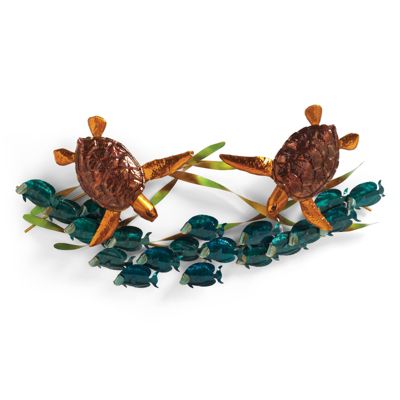 Sea Turtle Frolic Wall Art | Frontgate