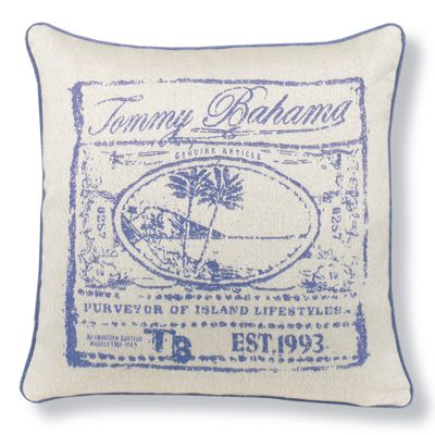 Tommy Bahama Designer Outdoor Pillow in Cobalt Frontgate