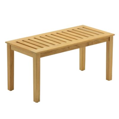 Frontgate teak bench sale