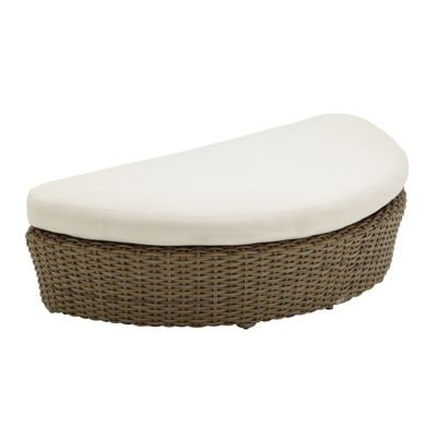 Sunset Deep Seating Circular Ottoman with Cushion Frontgate