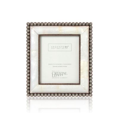 Mother of Pearl Darling Frame with Swarovski Elements® | Frontgate