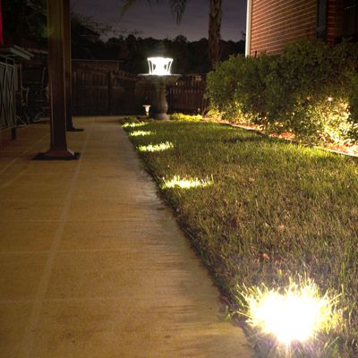 Solar Ground/Deck Lights | Frontgate