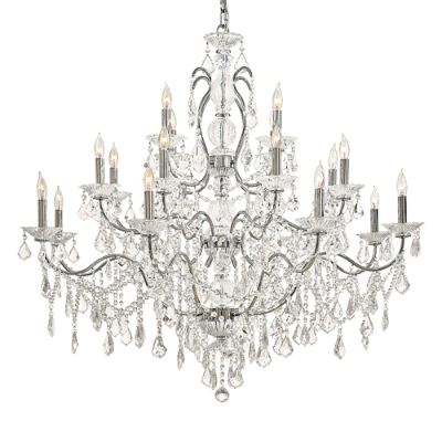 Contessa Vintage Crystal Chandelier | Frontgate