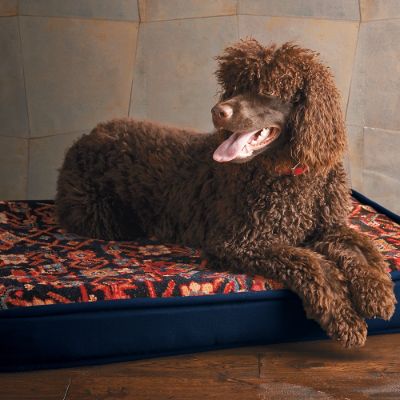 HandHooked Herati Persian Rug Pet Bed Frontgate