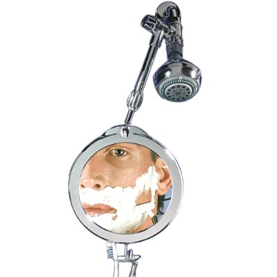 Telescoping Fogless Shower Mirror | Frontgate