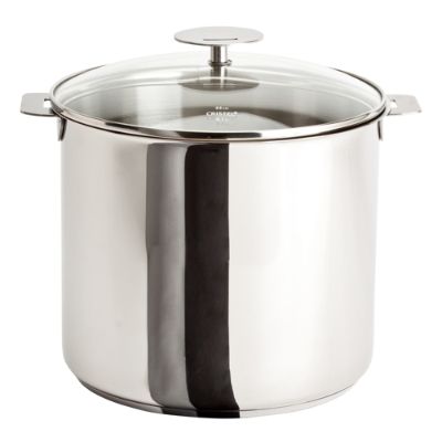 Cristel Casteline 10qt Stock Pot with Removable Handle Frontgate